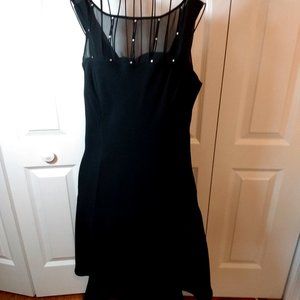 Evan Picone Black Cocktail Dress